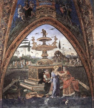 ピントゥリッキオ Painting - スザンナと長老たち ルネッサンス・ピントゥリッキオ